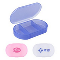 Dual Three Compartment Pill Box Dispenser and Organizer